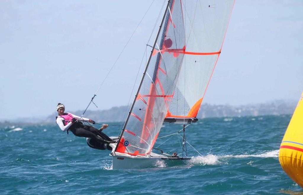 Felicity & Philip - 29er NZ Nationals 2014 © John Adair